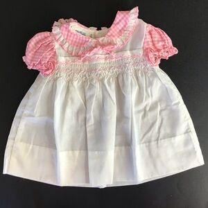 Vintage 70’s Polly Flinders Hand-Smocked Dress